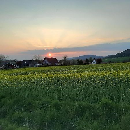 Familienfreundliche Ferienwohnung Auf Dem Lande Monteur Wohnung Hessisch Oldendorf Esterno foto